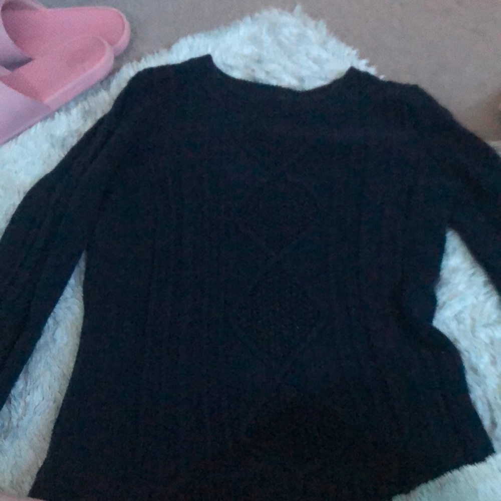 Old navy blue sweater